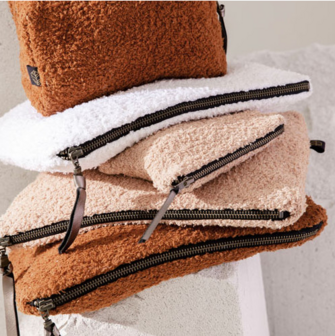 HAOMY tasje Erode 29x22cm tabac