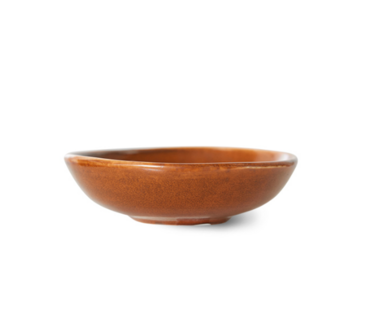HKLIVING Chef ceramics: schaaltje, gebrand oranje 