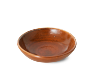 HKLIVING Chef ceramics: schaaltje, gebrand oranje 