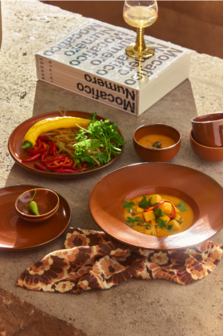 HKLIVING Chef ceramics: schaaltje, gebrand oranje 