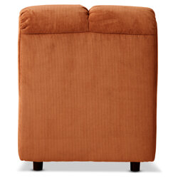 Hkliving Wave couch: Element Middle Small, Corduroy Rib, Dusty Orange