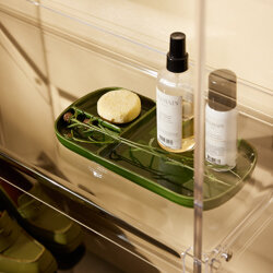HKLIVING Acrylic Cabinet 160cm Clear