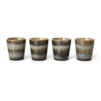 HKliving 70s ceramics: coffee mug, fern