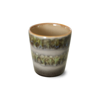 HKLIVING 70s ceramics: coffee mug, fern