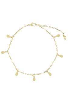 Zusss armband met druppeltjes goud