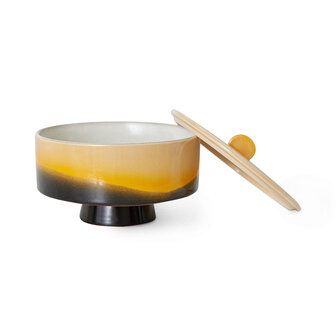 HKLIVING 70s ceramics: bonbon bowl, sunshine