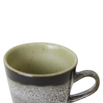 HKLIVING 70s ceramics americano mug, rock on