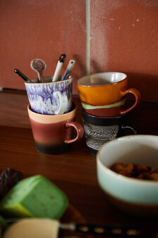 HKLIVING 70s ceramics americano mug, rock on