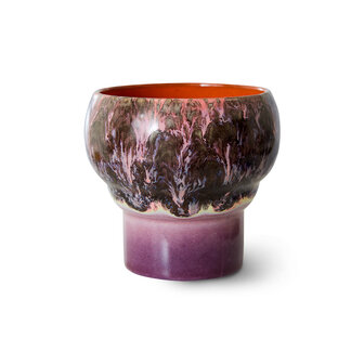 HKLIVING 70s ceramics: lungo mugsm, merge (set of 2)