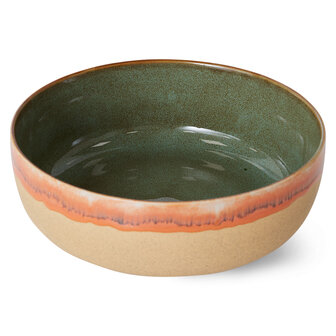 HKliving 70s ceramics: salad bowl, shore