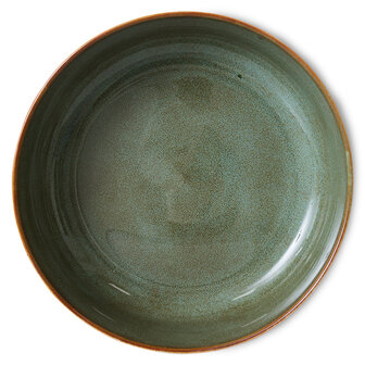 HKLIVING 70s ceramics: salad bowl, shore