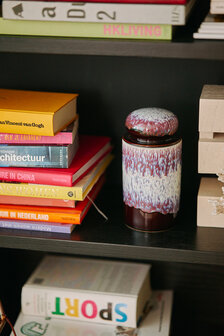 HKliving 70s ceramics: storage jar, yetiHKliving 70s ceramics: storage jar, yeti