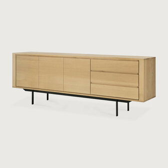 Ethnicraft Shadow sideboard 3 doors 3 drawers