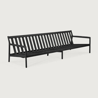 Ethnicraft Outdoor Teak Black Jack Sofa Frame 