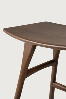 Ethnicraft Osso Stool Teak Brown