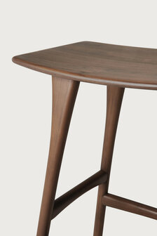 Ethnicraft Osso Counter Stool Teak Brown