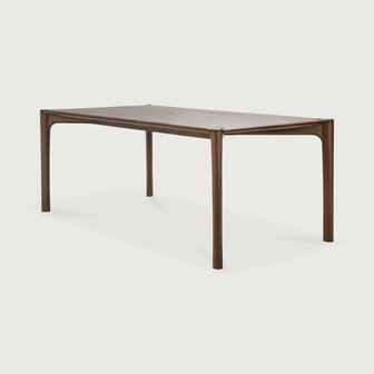 Ethnicraft Pi Dining Table Teak Brown Rectangular 220cm 