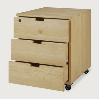 Ethnicraft oak Billy drawer unit Oak