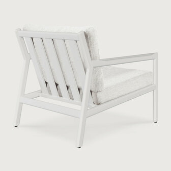 Ethnicraft Jack Outdoor Lounge Chair Aluminium Off White