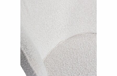 WOOOD Essentials Admit eetkamerstoel Boucl&eacute; Naturel