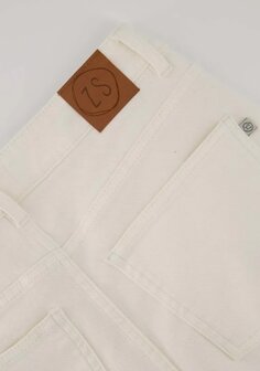 Zusss flared jeans off white