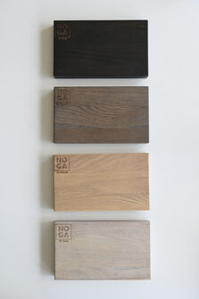 NOGA design eetkamertafel houtstalen 