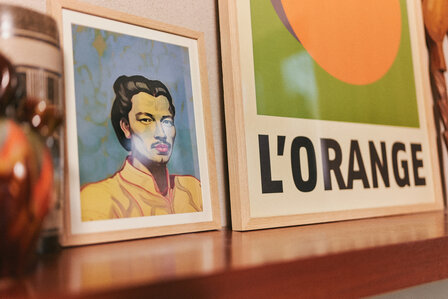 HKLIVING Framed artwork l&#039;orange
