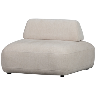 Woood Sterck Fauteuil Met Verplaatsbare Rugleuning Sand
