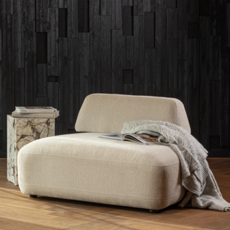 Woood Sterck Fauteuil Met Verplaatsbare Rugleuning Sand