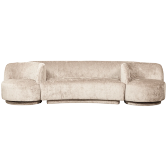 WOOOD Premium Combi-Popular: Bankje + Fauteuils Natural