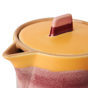 HKLIVING 70s ceramics sunset tea pot