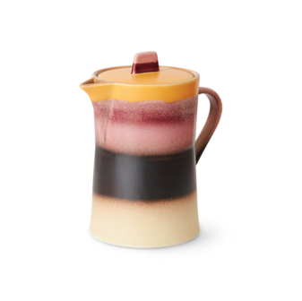 HKLIVING 70s ceramics sunset tea pot