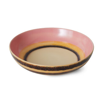 HKLIVING 70s ceramics: salad bowl serene
