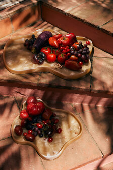 HKLIVING Patio large tray cream