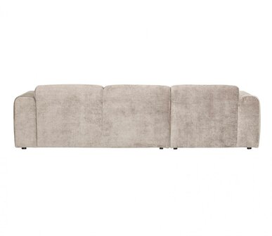 WOOOD Premium Cloud hoekbank Chenille Naturel Rechts