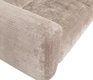 WOOOD Premium Cloud hoekbank Chenille Naturel Rechts