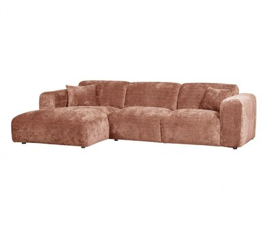WOOOD Premium Cloud Chaise Longue Chenille Terra Links