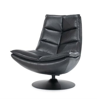 Eleonora Fauteuil Sven Zwart Boho Leder