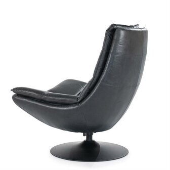 Eleonora Fauteuil Sven Zwart Boho Leder
