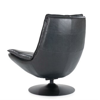 Eleonora Fauteuil Sven Zwart Boho Leder