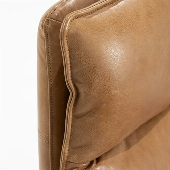Eleonora Fauteuil Sven Cognac Boho Leder