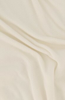 Zusss singlet ronde hals in rib off white