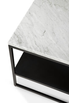Ethnicraft Stone side table marble white