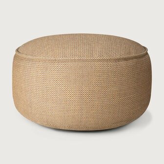 Ethnicraft Outdoor Donut Poef Marsala Large