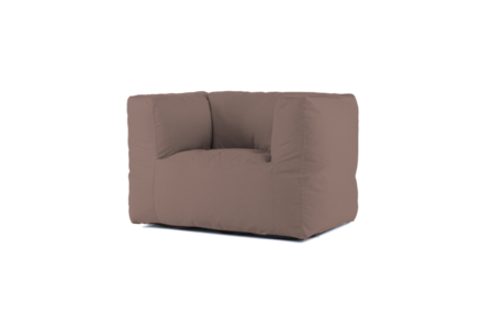 Bryck Chair 1 zits Smooth Collection Light Brown
