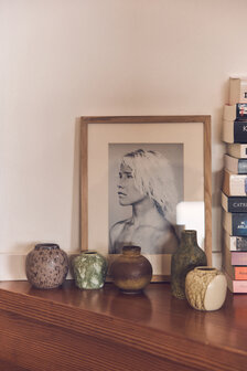 HKLIVING 70s ceramics: small vases, pursuit (set of 5)