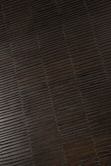 Ethnicraft Grooves salontafel teakhout zwart