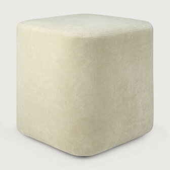 Ethnicraft Cube Poef Sand