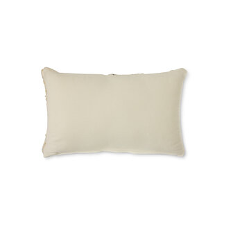 HKLIVING Natural wool striped cushion 50x30 cm 