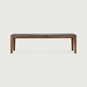 Ethnicraft Bok Bench Varnished Teak Brown 166cm
